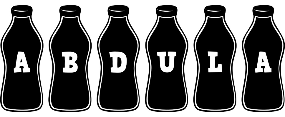 Abdula bottle logo