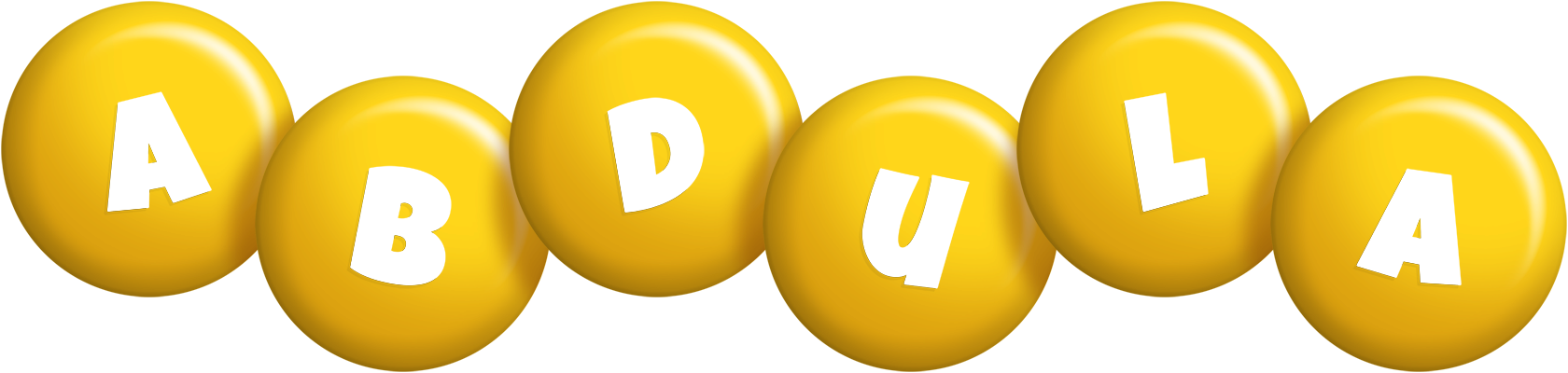 Abdula candy-yellow logo