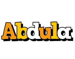 Abdula cartoon logo