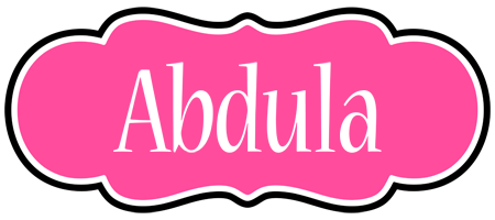 Abdula invitation logo