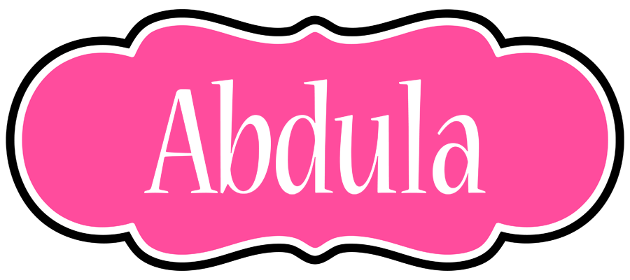 Abdula invitation logo