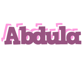 Abdula relaxing logo