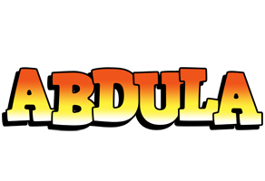 Abdula sunset logo