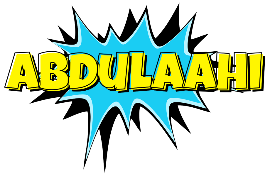 Abdulaahi amazing logo