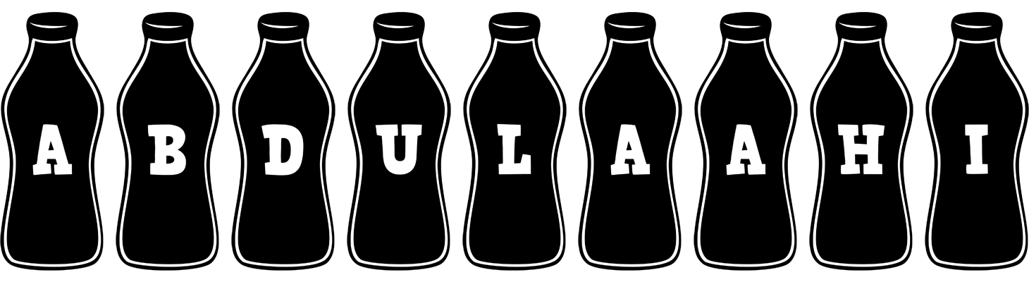 Abdulaahi bottle logo