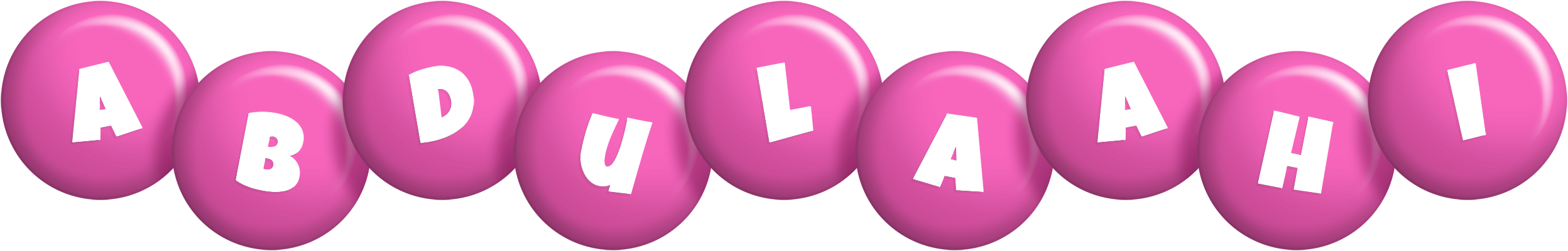 Abdulaahi candy-pink logo