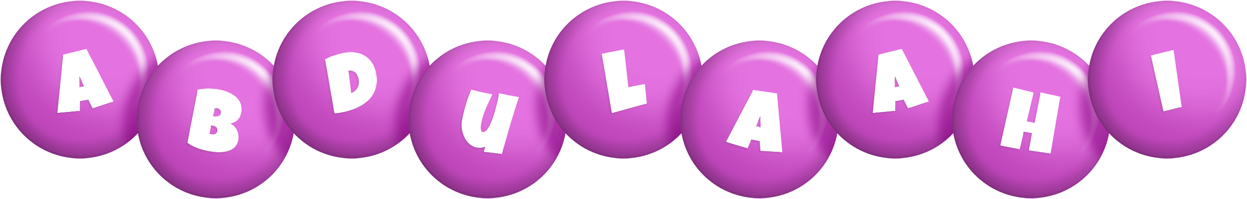 Abdulaahi candy-purple logo