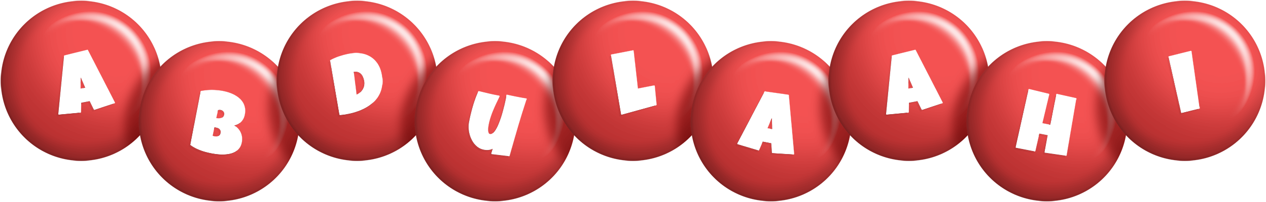 Abdulaahi candy-red logo
