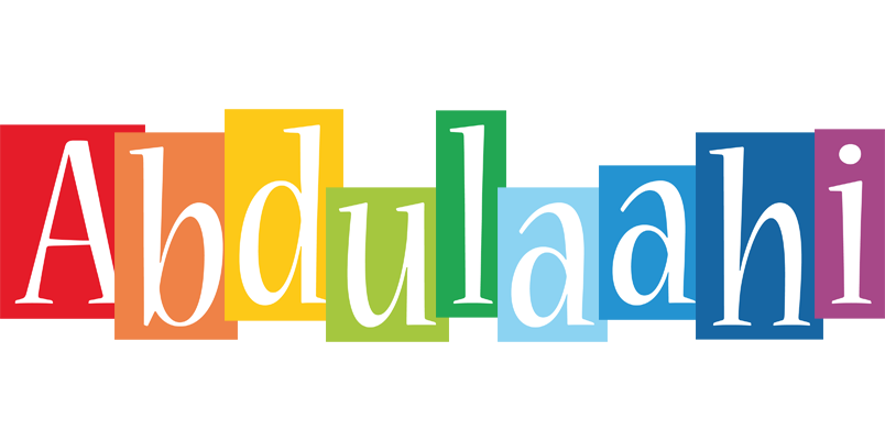 Abdulaahi colors logo