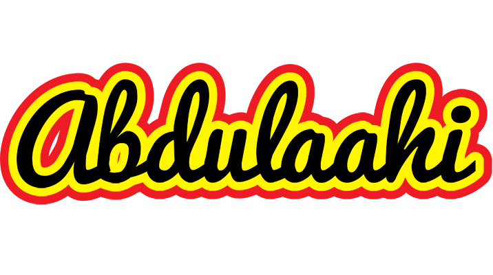 Abdulaahi flaming logo