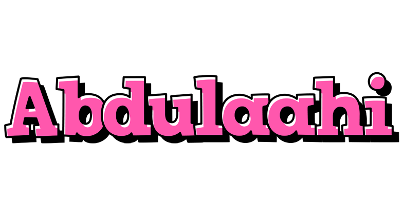Abdulaahi girlish logo