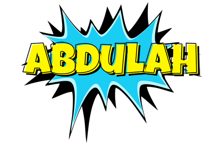 Abdulah amazing logo