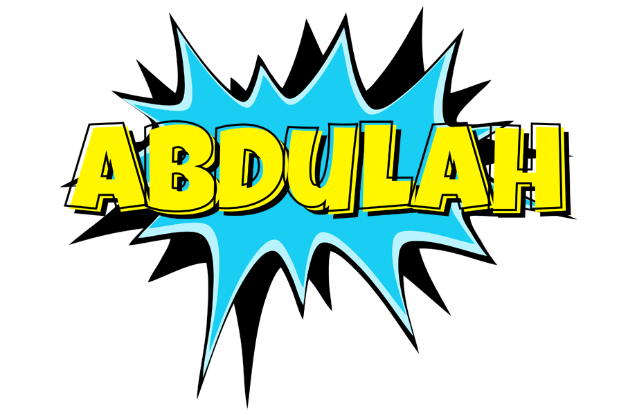 Abdulah amazing logo