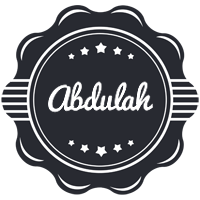 Abdulah badge logo