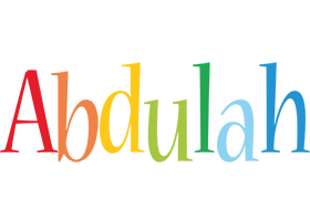 Abdulah birthday logo