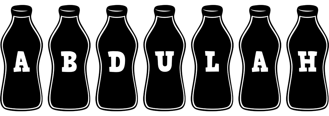 Abdulah bottle logo