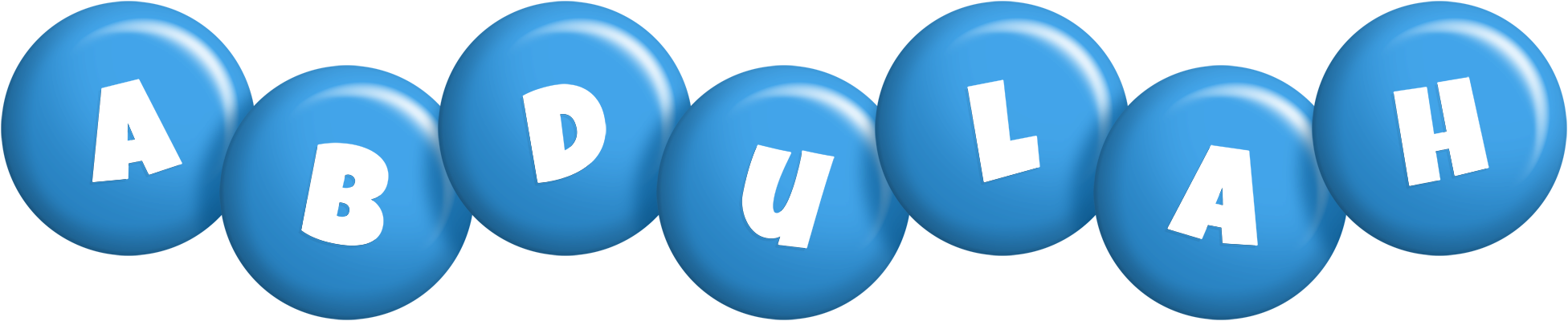 Abdulah candy-blue logo