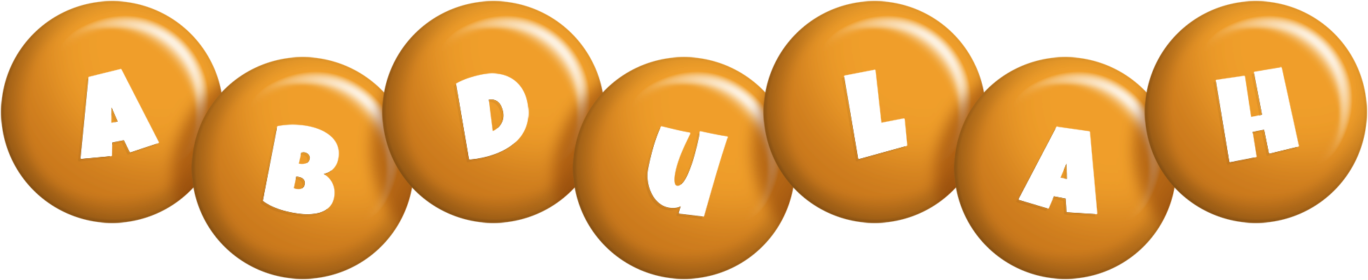 Abdulah candy-orange logo