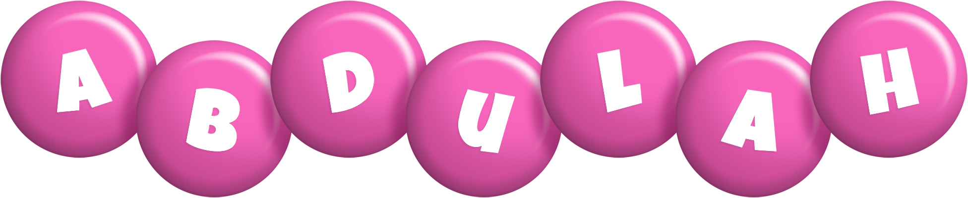 Abdulah candy-pink logo