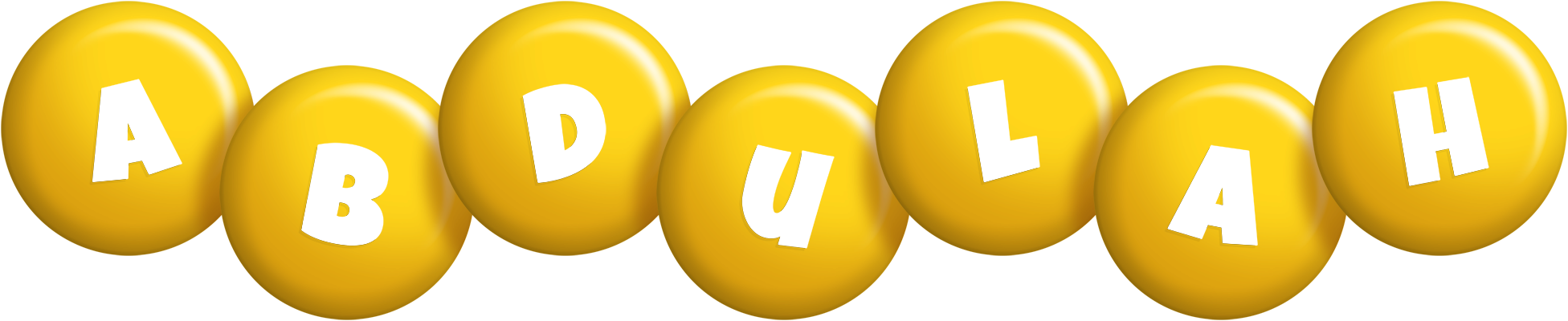 Abdulah candy-yellow logo