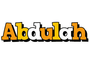 Abdulah cartoon logo