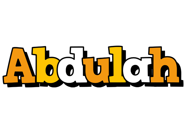 Abdulah cartoon logo