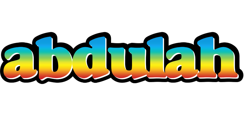 Abdulah color logo
