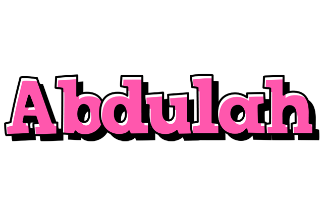 Abdulah girlish logo