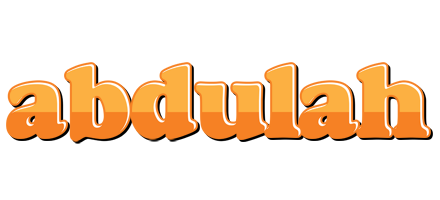 Abdulah orange logo