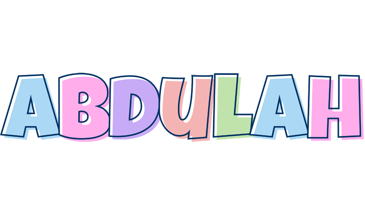 Abdulah pastel logo