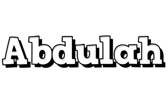 Abdulah snowing logo