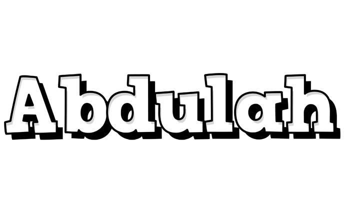 Abdulah snowing logo