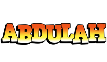 Abdulah sunset logo