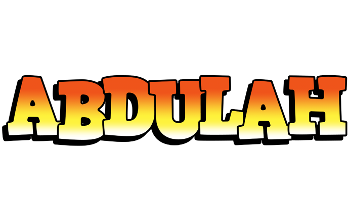 Abdulah sunset logo