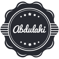 Abdulahi badge logo