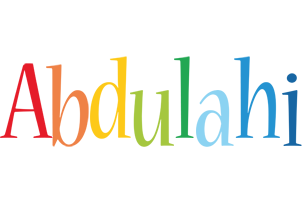 Abdulahi birthday logo