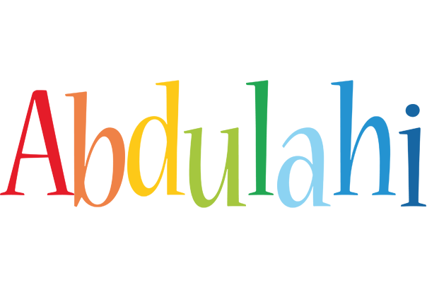 Abdulahi birthday logo