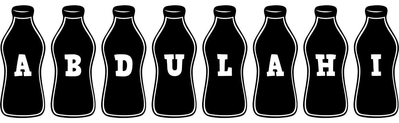 Abdulahi bottle logo