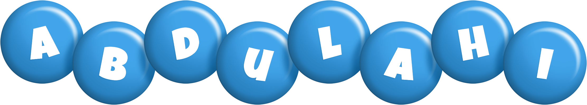 Abdulahi candy-blue logo