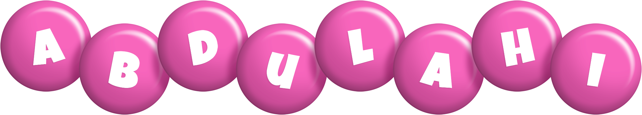 Abdulahi candy-pink logo