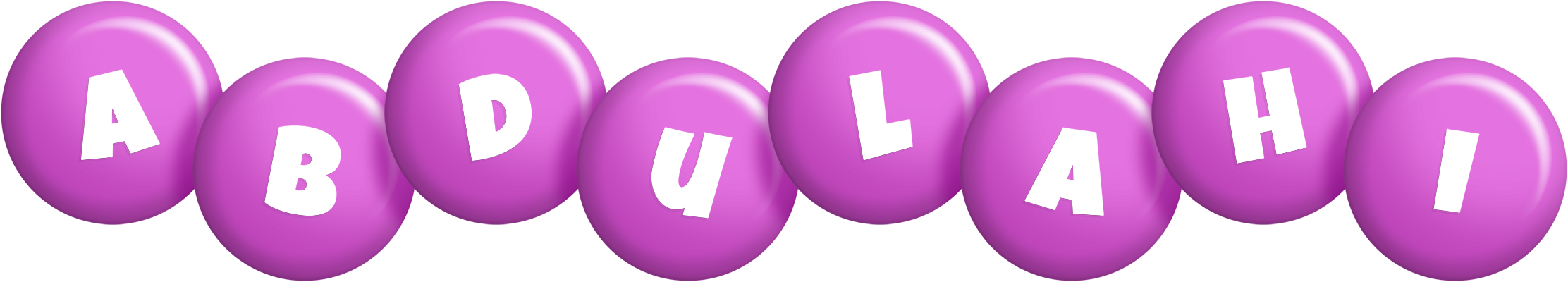 Abdulahi candy-purple logo
