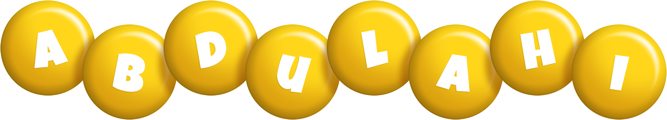 Abdulahi candy-yellow logo