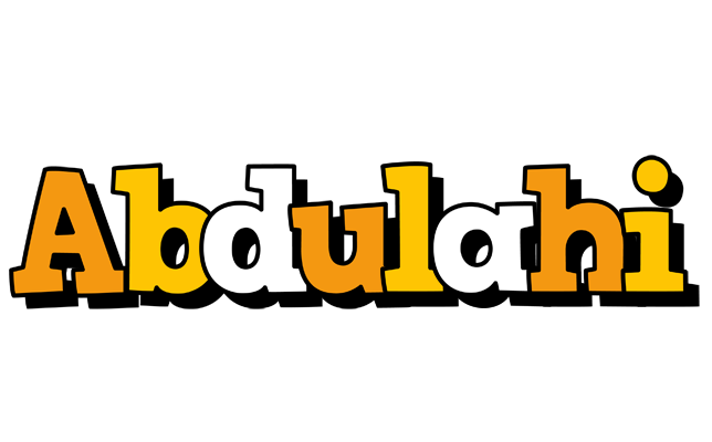 Abdulahi cartoon logo