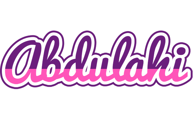 Abdulahi cheerful logo