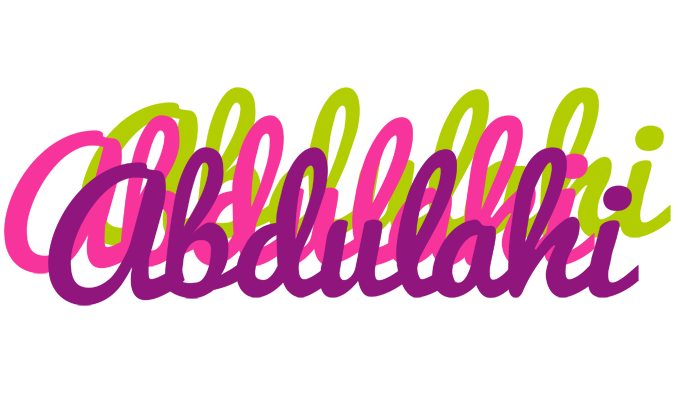 Abdulahi flowers logo