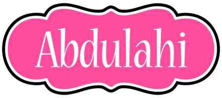 Abdulahi invitation logo