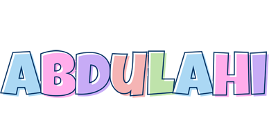 Abdulahi pastel logo