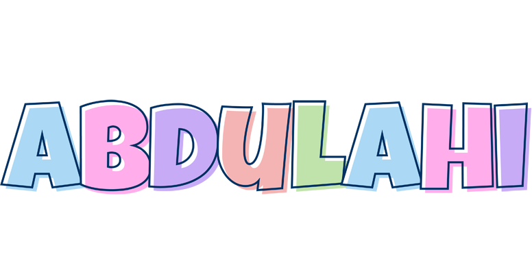 Abdulahi pastel logo