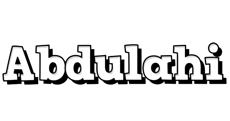 Abdulahi snowing logo