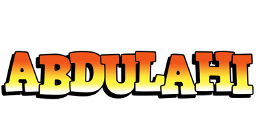 Abdulahi sunset logo